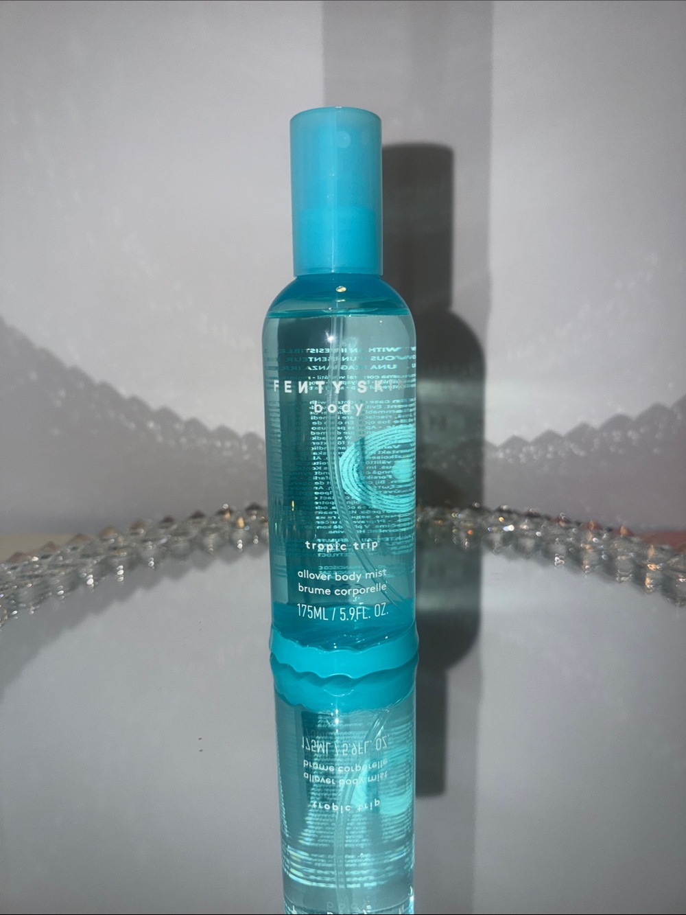 FENTY SKIN Tropic Trip All-Over Body Mist — Blue PLASTIC  175 mL 5.9 FL. Oz